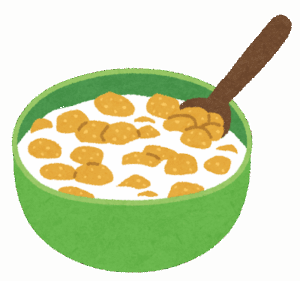 【朝食はちゃんと食べよう】朝食にシリアル食べてるヤツｗｗｗｗ