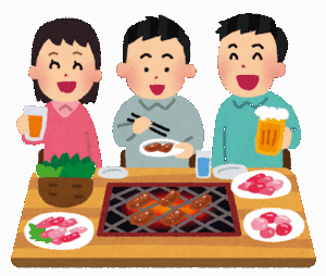 焼き肉屋(実際は肉を焼くのは客)