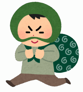 今までに何か盗まれたことはありますか ？