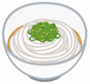 「ラーメン食べたい！」←なる  「蕎麦食べたい！」←なる  「うどん食べたい！」←ならない