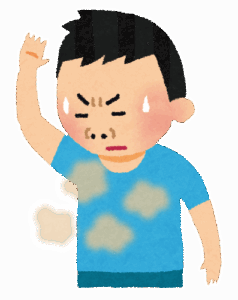 【悲報】Tシャツ洗っても臭い.,,