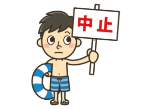 【悲しい嫌だ…と子供たち】わずか3日で市営プール営業終了…日照り続きでダム水不足で…