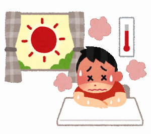悲報　暑い