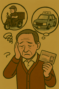 【免許返納問題】宅配サービスは高い…タクシー移動もつらい…「運転免許を返納したら生活できない」高齢者から上がる悲痛な声