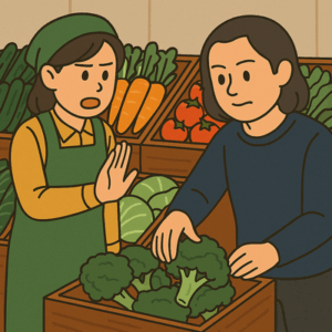【スーパーで野菜をベタベタ触らないで！】投稿に賛否…「人がべたべた触ったものを買いたくない」「気にしすぎ」