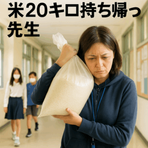 児童が収穫し配布するはずの米20キロ持ち帰り自分で食べた…「怒られると思いごまかそうと…」　20代の小学校男性教諭を懲戒処分