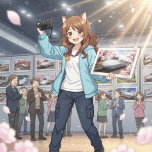 吉田製作所さん、うっかり撮り鉄コンテストで入賞www