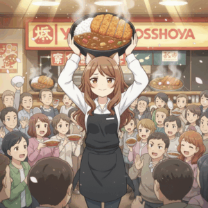 吉野家にｶﾂｶﾚｰ丼を希望する香具師の数