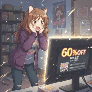 3日前に買ったゲームの60%offセールが始まったんやが