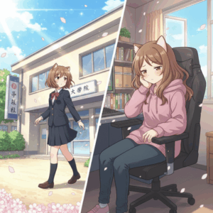 塾に入るか家で勉強しようか迷うんやが