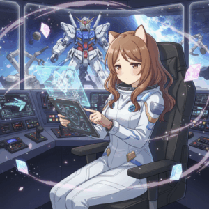 【バンナム】 ガンダムのSF技術を宇宙開発に、4年間の研究成果を披露