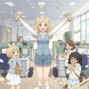 早苗ちゃん、全員の給料を5万円あげてしまうｗｗｗｗｗｗｗ