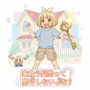 家買う決断って勢いしかないよな？