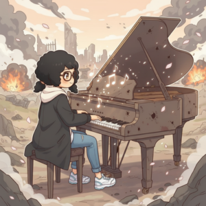 戦場のピアニストってピアニストが戦場でピアノ弾くだけの映画かな？